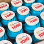 Tomi cupcake - ostya dekorral